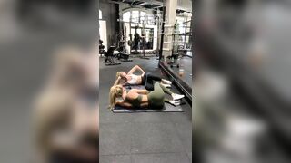 Caroline Lowe Working Out - Fit Girls