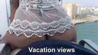 Couples Gone Wild: Enjoying our vacation views