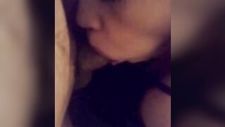 this babe sucks y dick and take up with the tongue my balls
