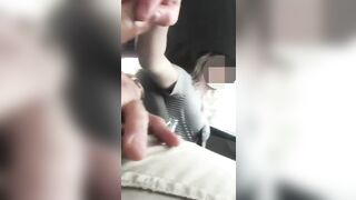 Playing with his dick while I drive and sucking him at every stoplight - Couples