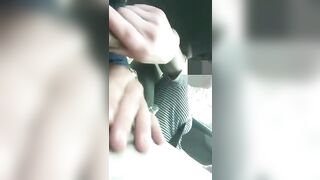 Couples Gone Wild: Playing with his cock during the time that I drive and engulfing him at every stoplight