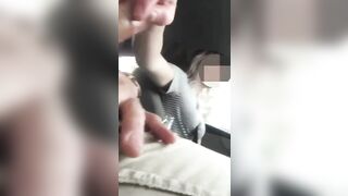 Playing with his dick while driving and sucking him at every stoplight - Couples