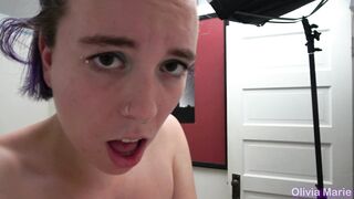making me cum with his tongue