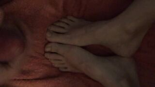 Cu covered feet gi as requested! - Cumsluts