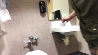 why watch soccer when you can finger yourself in the bathroom instead - Gone Wild Public