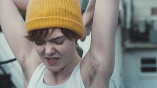 Elle Fanning - About Ray 2015 - Hairy Armpits