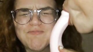 Glad Confused Gals: Amicable sextoy slap