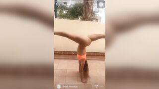 Glad Confused Gals: Failed handstand