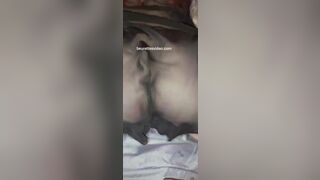 White slut opens up her ass for a Big Arab Cock - Cochonne française se fait rebeued par le cul