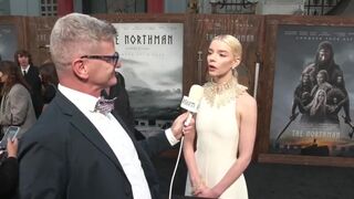 Anya talking to Variety about the challenges filming The Northman - Anya Taylor-Joy