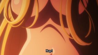 Shera "washing" Diablo's back [How Not to Summon a Demon Lord Ω | Episode 2]
