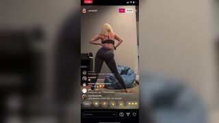WAP dance Instagram Live - Anna Faith