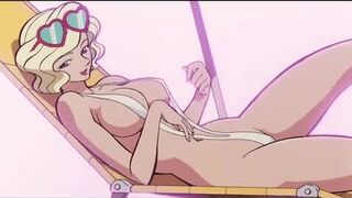 Holiday resort with mommy - Anime MILFS