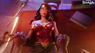 Wonder Woman POV (DragK) - Animated cumshots
