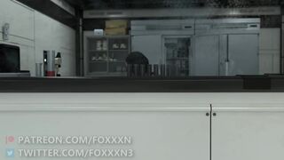 Jill Valentine Fuck Machine (FoXXXn3) [resident evil] - Animated cumshots