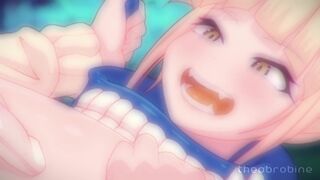 Toga getting fucked and creampied - animation and art by theobrobine - Animated cumshots