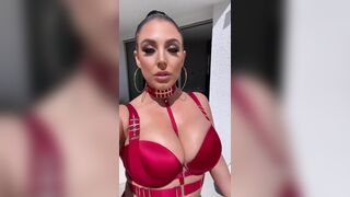 Walking on the rooftop, baby - Angela White Walking