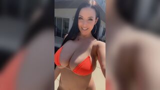 Showing off - Angela White