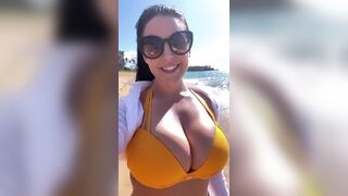 These boobs are made for walking - Angela White
