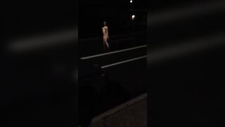 Dared to run naked on the street - Flashing And Flaunting