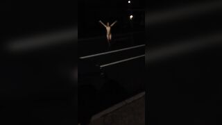 Flashing And Flaunting: Dared to run nude on the street