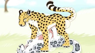 Drenching the Snep Animated - Footpaws