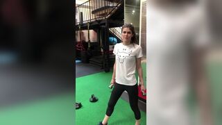 Workout - Alexandra Daddario