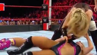Good Job Natalya - Alexa Bliss’s booty