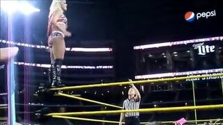 Wouldn’t do the twisted bliss and immediately taps out to Carmella - Alexa Bliss