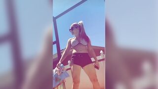 Requested video/bikini top shimmy