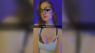 The nerdy girl next door sends you this snap… wyd? - Ahegao Girls