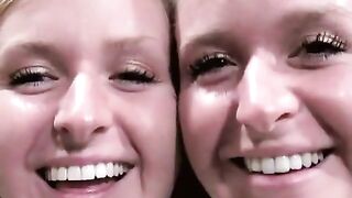 Cumslut sisters - Cum on her forehead