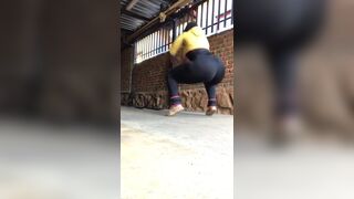 Hard Workout - Real African Curves