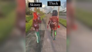 SKINNY OR THICK? - Real African Curves
