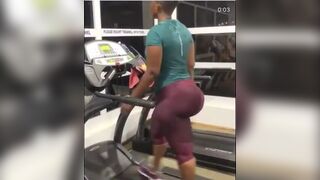 Working out. - Real African Curves