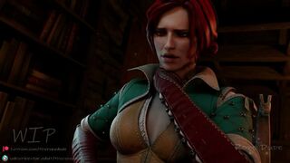 The Awakening Triss (full v) (the rope dude) [the witcher] (Short Movie] - 3D Porncraft