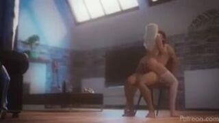 Sex with Mercy (VG Erotica, Volkor) [Overwatch] - 3D Hentai