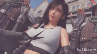 Tifa gets strip searched (Lvl3Toaster) [Final Fantasy] - 3D Hentai