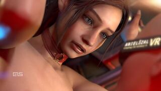 Intimate with Claire Redfield (Anielszal) - 3D Hentai
