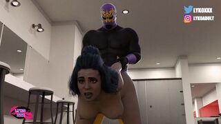 Paige fucked by BBC (LykoXXX) - 3D Erotica
