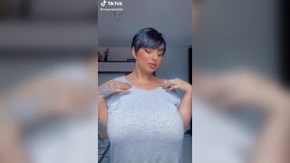 Grey Shirt - Big Breasts