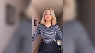 Sofia Gomez ranting about being literally 2Busty2Hide - Big Breasts