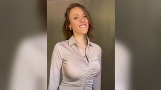Strong shirt buttons - Big Breasts