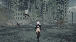 Just walking. - Automata and the Nier series