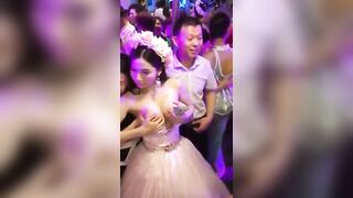 Freeuse: Chinese Brides Let People Grope For Cash
