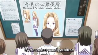 Freeuse Anime: Class president turned into a public sex thrall
