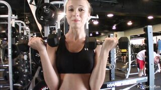 Flashing And Flaunting: At the gym 2