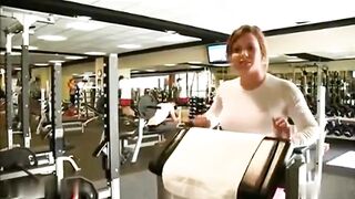 at the gym - Flashing And Flaunting