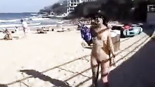 sydney beach slut - Flashing And Flaunting