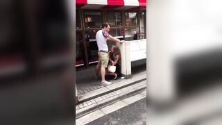 Caught sucking dick in public - Flashing And Flaunting